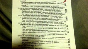 DMV Driving Test in Spanish